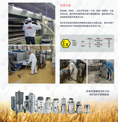 食品工業吸塵器