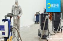 建築(zhù)行業地麵(miàn)清潔|工業吸塵器