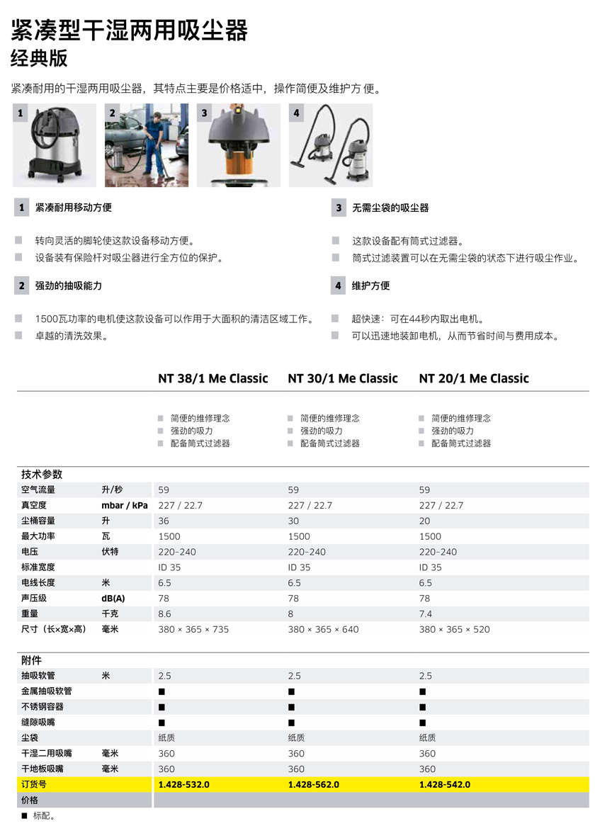 小型（xíng）幹濕兩用吸塵器（qì）_洗車吸塵器