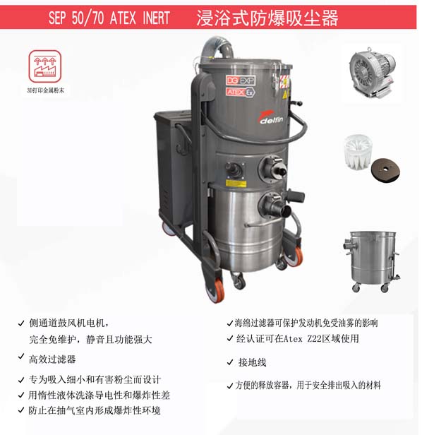 91成人環保吸塵器SEP 50/70  ATEX  INERT